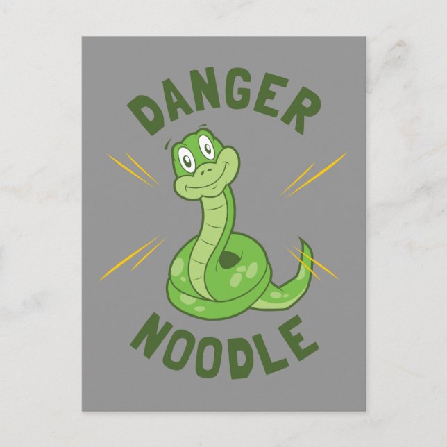 Danger Noodle Postcard (Front)