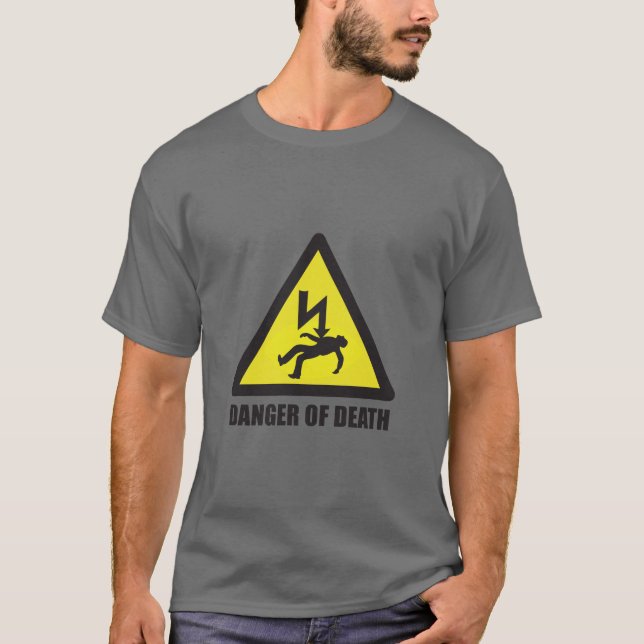 Danger of Death (NO CTRL) mens T-Shirt (Front)