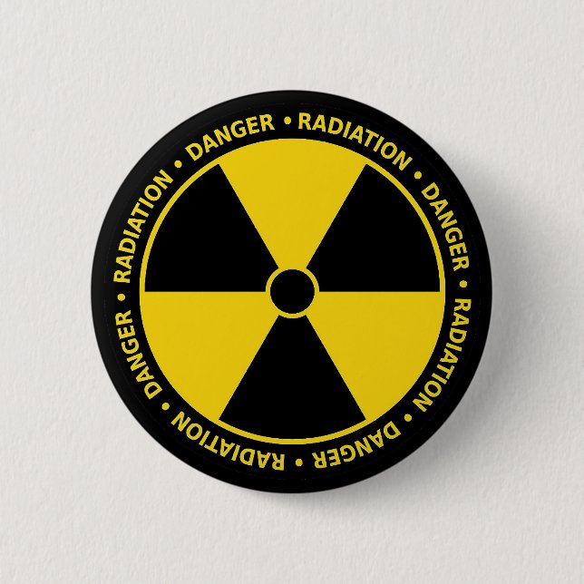 Danger Pinback Button (Front)