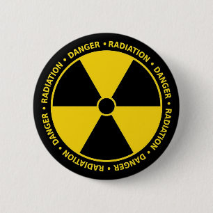 Danger Pinback Button