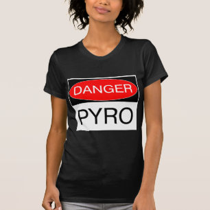 Danger - Pyro Funny Pyrotechnician T-Shirt Mug Bag