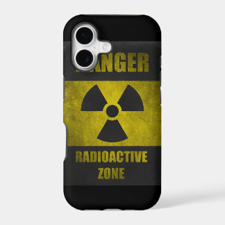 Danger Radioactive Zone Retor Funny iPhone 5 Case