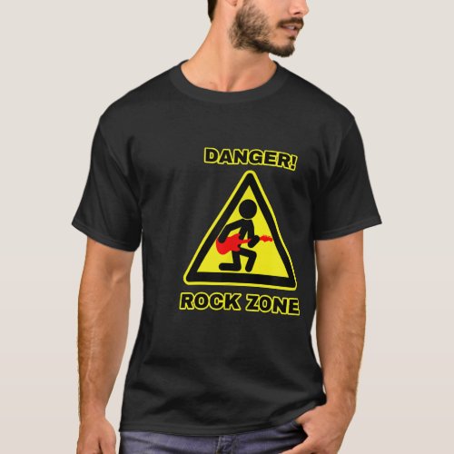 Danger Rock ZoneFunny 629 T_Shirt