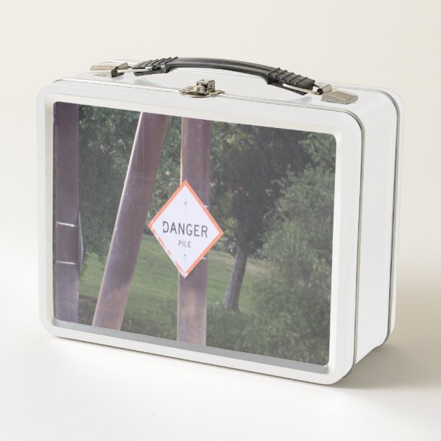 Danger Sign Lunch Box (Front)