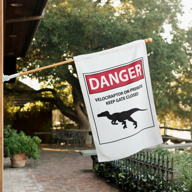 Danger Sign (Raptors) (In SItu)