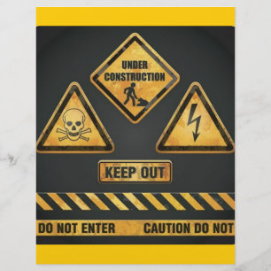 Danger Signs (7) garcya Flyer