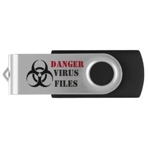DANGER VIRUS USB FLASH DRIVE
