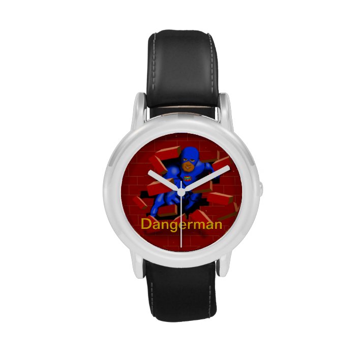 Dangerman Urban Superhero Wall Smash Watch