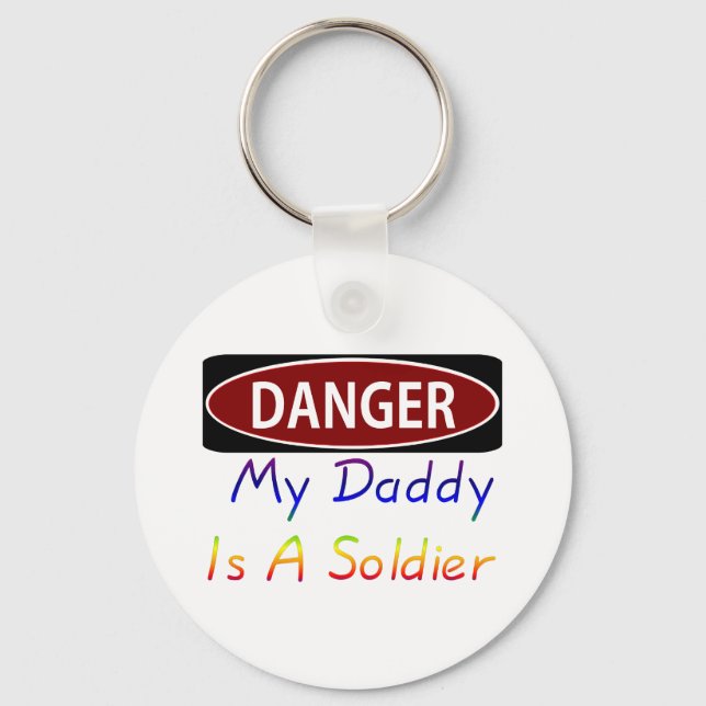 Dangermydaddy Keychain (Front)