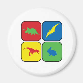 Dangerous Creatures Pop Art Magnet