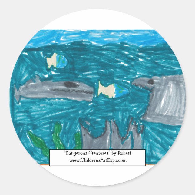 "Dangerous Creatures" Stickers (Front)