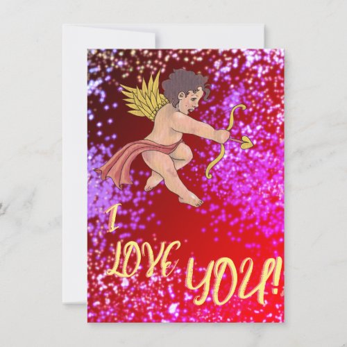 Dangerous Cupid Valentineâs Day Love Holiday Card