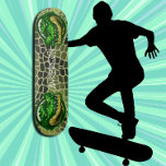 Dangerous Happy Crocodiles   Skateboard<br><div class="desc">skateboard Croc Head Dangerous Skating is all about having fun, and there is something for everyone in our skateboard range. A fabulous skateboard guaranteed to raise a smile! Have fun with your personal message-skating the streets and skatepark, or cruising. ⭐This Product is 100% Customizable. *****Click on CUSTOMIZE BUTTON to add,...</div>