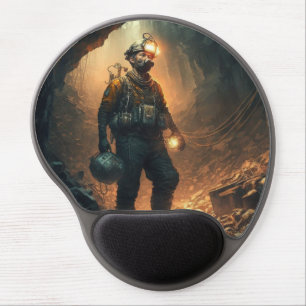 Dangerous Mines Gel Mouse Pad