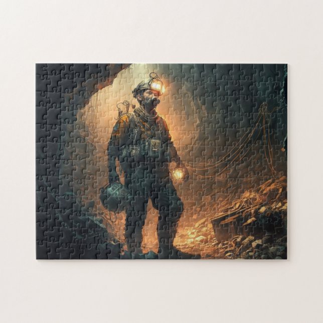 Dangerous Mines Jigsaw Puzzle (Horizontal)