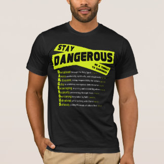 Dangerous - Soft Extra-Slim-Fit -Order Size larger T-Shirt
