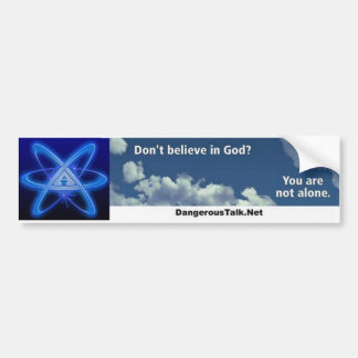Dangerous Talk Bumper Sticker
