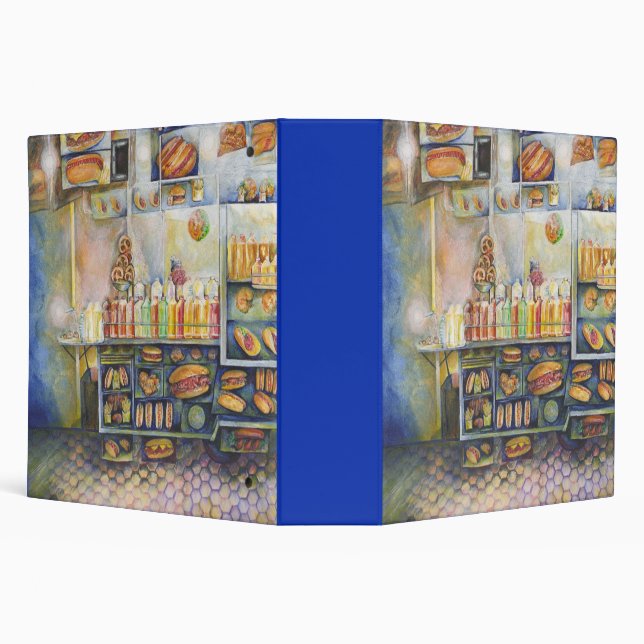 Dangerously Close To Fun 3 Ring Binder (Background)