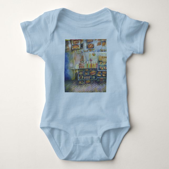 Dangerously Close To Fun Baby Bodysuit (Front)