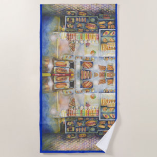 Dangerously Close To Fun Beach Towel