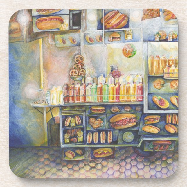 Dangerously Close To Fun Beverage Coaster (Front)