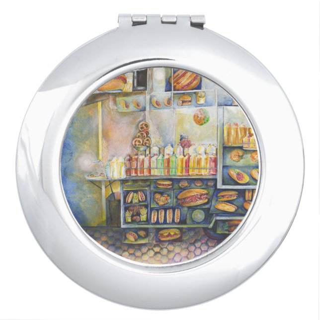 Dangerously Close To Fun Compact Mirror (Front)