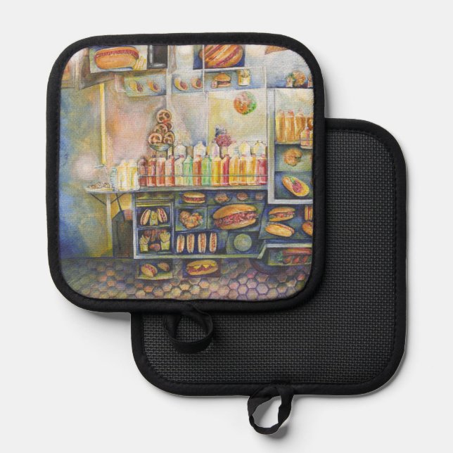 Dangerously Close to Fun Pot Holder (Front/Back)