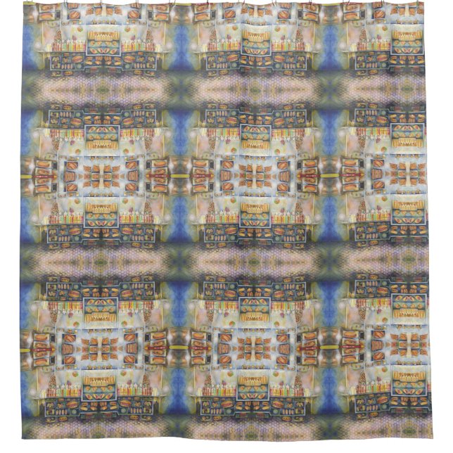 Dangerously Close To Fun Shower Curtain (Front)