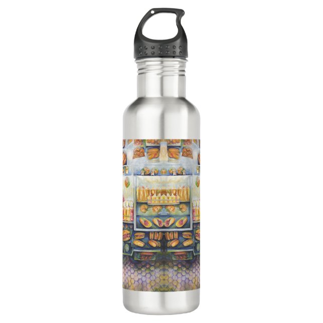 Dangerously Close To Fun Stainless Steel Water Bottle (Front)