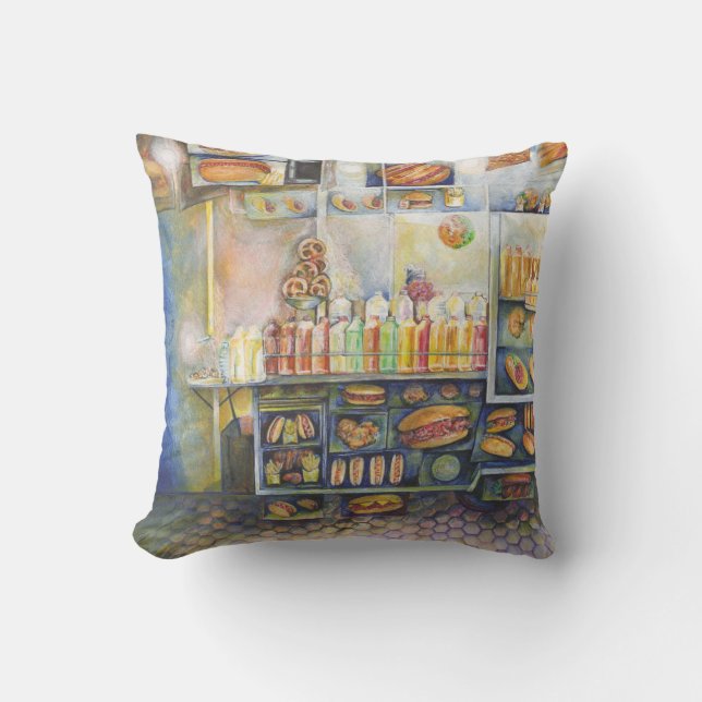 Dangerously Close To Fun Throw Pillow (Front)