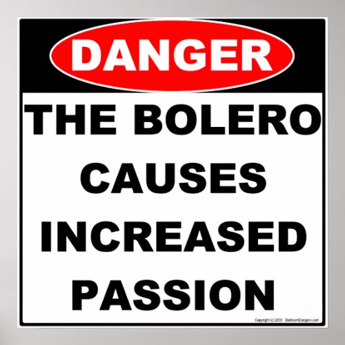 Dangers of Bolero Poster