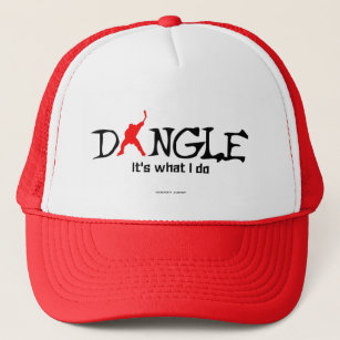 I FISH SO I CAN DANGLE MY WORM IN PUBLIC TRUCKER HAT