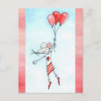 Dangling Mouse Postcard