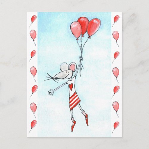 Dangling Mouse Postcard