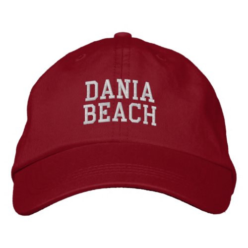 Dania Beach Florida Baseball Hat