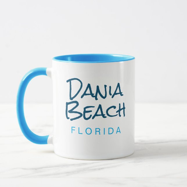 Dania Beach Florida Coffee Mug (Left)