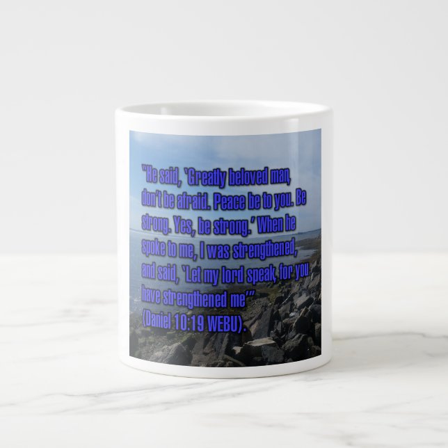 Daniel 10:19 WEBU Mug (Front)