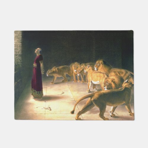 Daniel Answer To King In Lions Den Briton Riviere Doormat