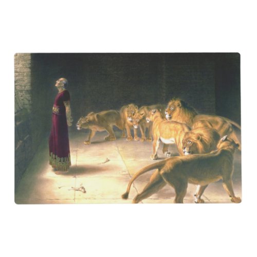 Daniel Answer To King In Lions Den Briton Riviere Placemat