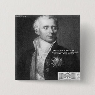 Daniel Bernoulli True Physics Quote Gifts & Cards Button
