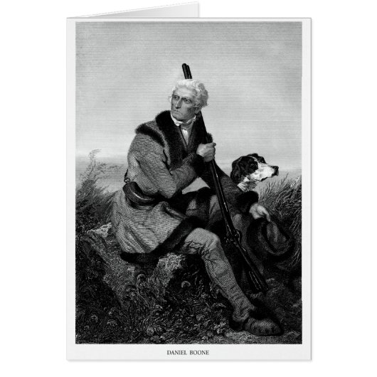 Daniel Boone Cards (Front)