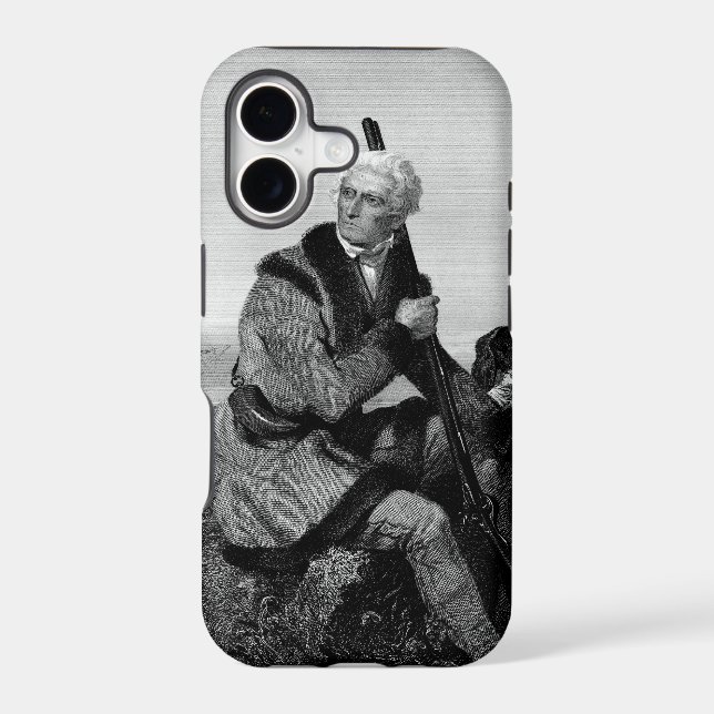 Daniel Boone Case-Mate iPhone Case (Back)
