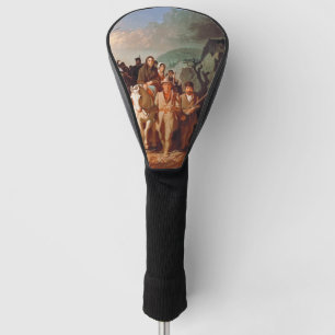 Daniel Boone Escorting Settlers Frontier Art Golf Head Cover