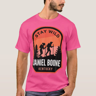 Daniel Boone Kentucky Hiking In Nature T-Shirt