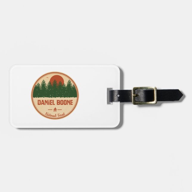 Daniel Boone National Forest Luggage Tag (Front Horizontal)
