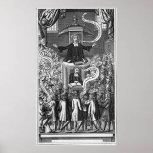 Daniel Burgess, illustration from 'Portraits Poster