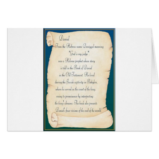 Daniel Cards (Front Horizontal)
