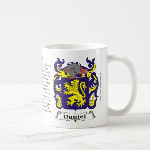 Daniel Family Coat of Arms Mug