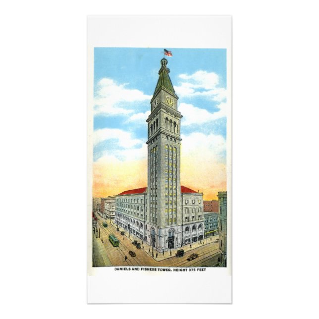 Daniel Fisher Tower, Denver, Colorado Card (Front)