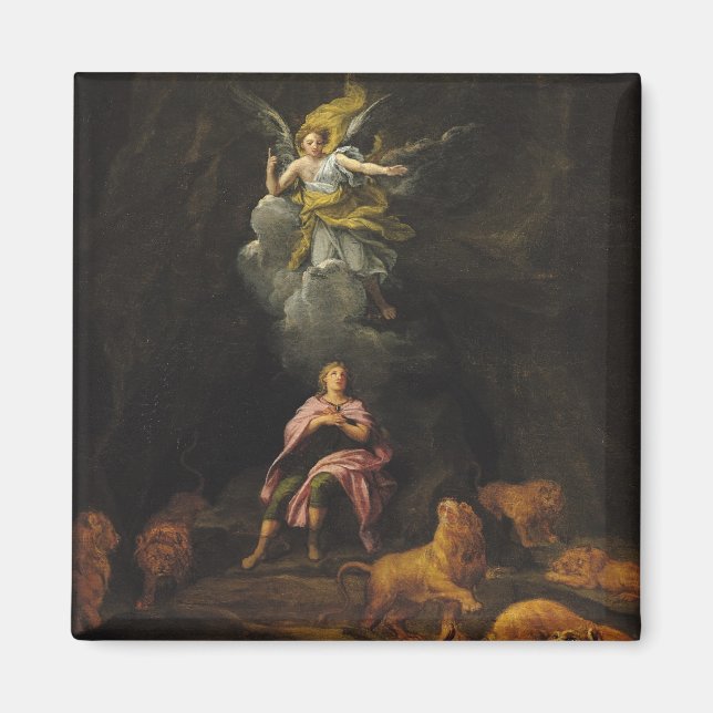 Daniel in the Den of Lions Magnet (Front)